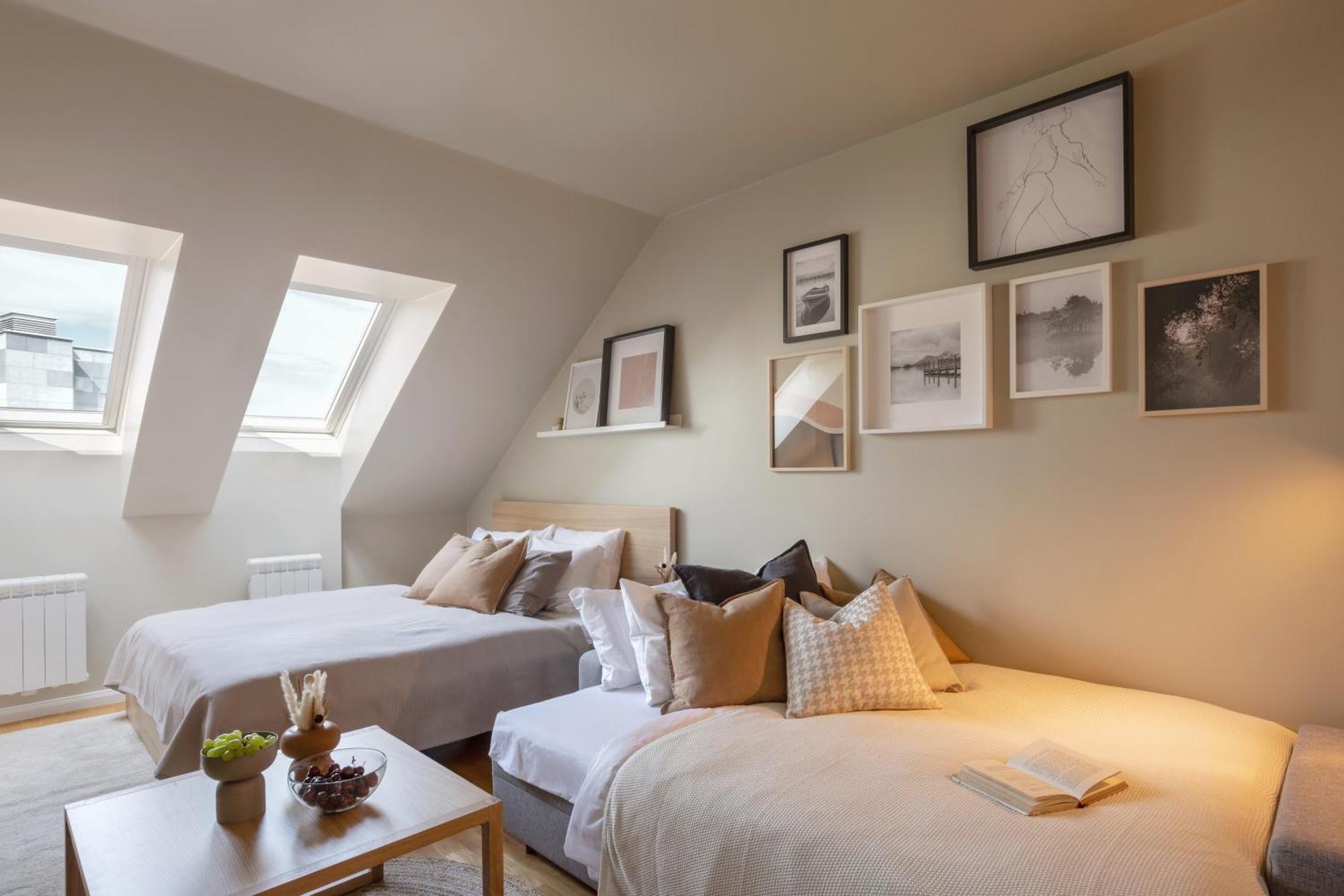 Turnkey I Angelo Roma Apartments Prag Zimmer foto
