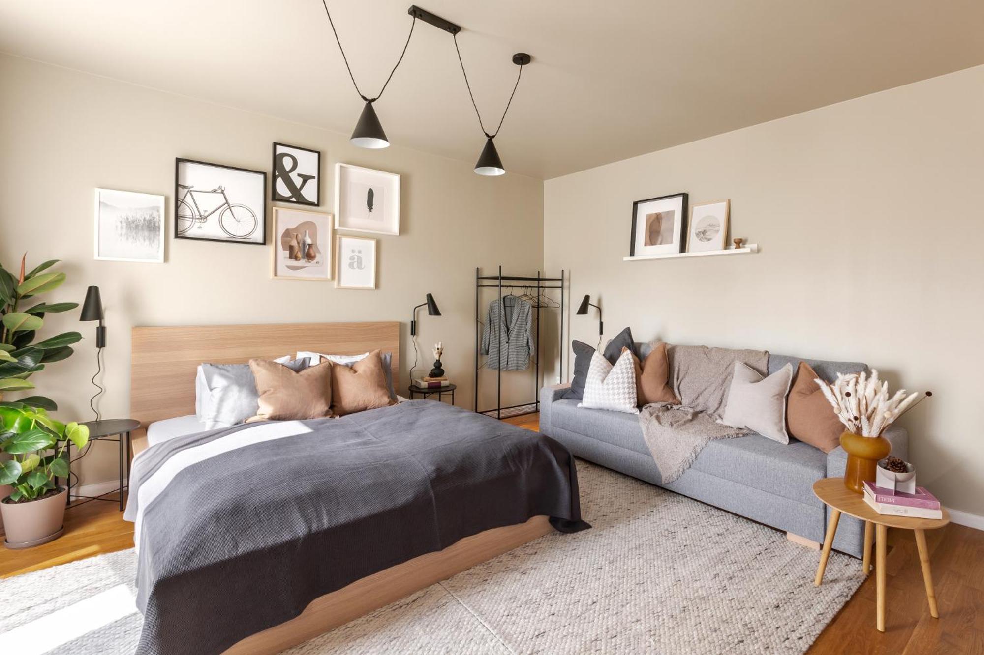 Turnkey I Angelo Roma Apartments Prag Zimmer foto