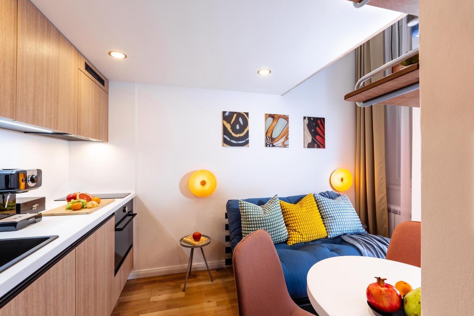 Turnkey I Angelo Roma Apartments Prag Zimmer foto